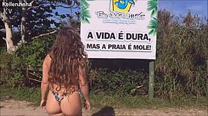 Brazil's Prettiest Nudist Beach Filled with Hot Asses