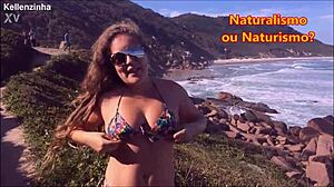 Brazil's Prettiest Nudist Beach Filled with Hot Asses