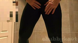 chubbykaot's catsuit makes her fuck toys wildly horny