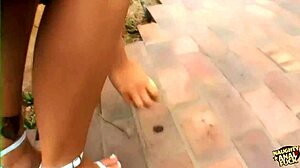who wants to double penetrate this busty blonde's holes next?