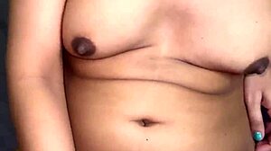 beautiful seductive muse trades curvy ass for indian black cock cash