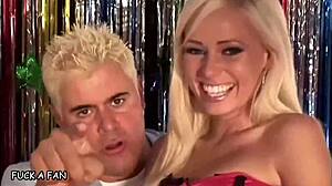 Busty Blonde Angelia Ashe Bounces Big Tits on Lucky Winner Zach's Cock!