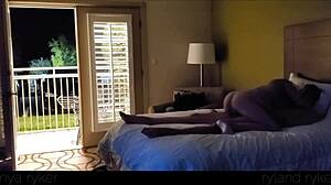 Hot Young SLUT Fucked HARD in Motel Door Wide Open!