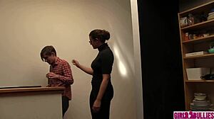 Dominant Milf Grinds Shy Virgin Into Submission Slowly