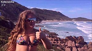 Brazil's Prettiest Nudist Beach Filled with Hot Asses