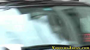 voyeur spies asian teen 18+ lingerie solo outdoors