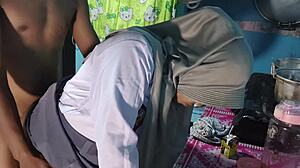 step sis cosplay student bent over fucked doggystyle after school