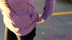public jeans wedgie rips expose immeganlive cameltoe tits