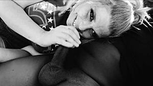 Met Chick Online, She Swallows Cum!