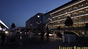 glamorous slut cums hard on monster bbc!