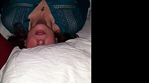 my horny wife sneaks off to friend's bedroom for raw sex