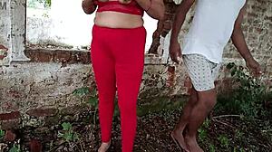 After Daddy Leaves Abroad Stepmom Lovingly Fucks in Jungle