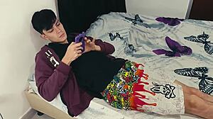 i catch stepson jerking tantaly doll help his penis