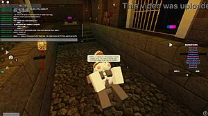 Wet tits shake as she rides anal rough doggystyle