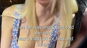 i fucked this busty sexy blonde in car and facialed her hard