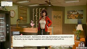 step-sister swallows massive cumshot after wet pussy pounding