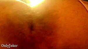 i spread my brunette ass wide open for homemade anal fingering play