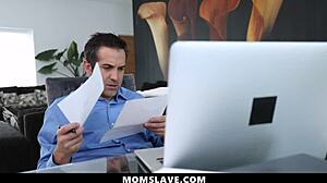 hey this freeuse momslave trio bends over for hardcore groping doggystyle and big tits play