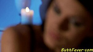 busty european babe assfucked hard by two lucky santas in threesome