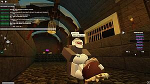 Wet tits shake as she rides anal rough doggystyle