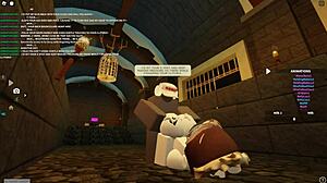 Wet tits shake as she rides anal rough doggystyle