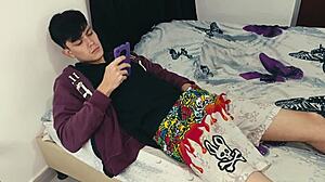 i catch stepson jerking tantaly doll help his penis