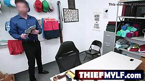 Blonde Milf Alura Jenson Rides Burglar Cowgirl Before Office Doggystyle Bust.