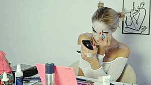 miss daisy diamond's harley quinn halloween cosplay makeup tutorial