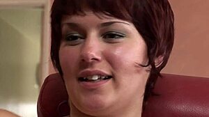 Short Haired Teen Bianca Rides Cock For Facial Cumshot