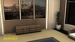 Black market IMVU room 059 anal sex shop posing