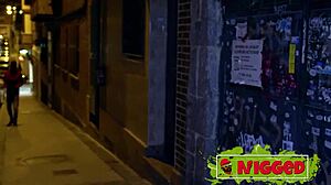 i couldn't see but felt her juicy pussy on my big black cock first time