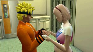 naruto chats sakura kitchen fuck tips she offers pussy like hinata