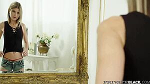 Gina Gerson Blonde Bent Over Doggystyle BBC Mouthful Cum