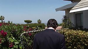 Young stepdaughter revives mature stepdad's youth with wild ride