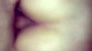 huge brunette ass bounces wildly reverse