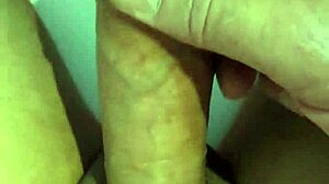 close-up handjob stroke on my monster cock right in the public parking lot 🚗💦😏