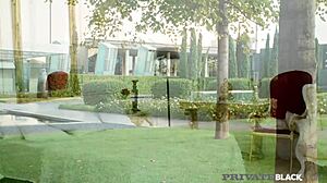 Gina Gerson Blonde Bent Over Doggystyle BBC Mouthful Cum