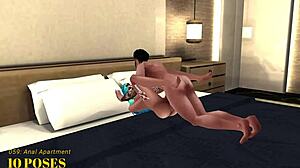 Black market IMVU room 059 anal sex shop posing