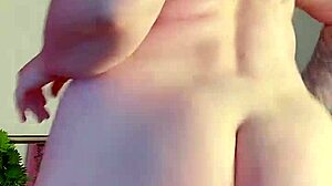 damn look at this chubby tease spreading her huge tits pussy and ass...