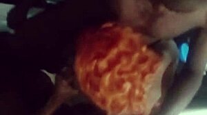Bad boy sneaks peek at stepmum's huge tits and juicy ass curves