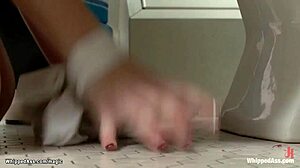 Busty college lesbian, wanna feel that strap-on deep in your bound ass?