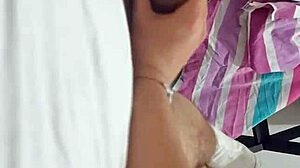 Young Amateur Latina Manhandles Neighbor's Huge Cock in Secret Home Stroke