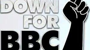 Down for monster black cocks in Venus DP anal!