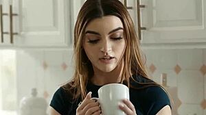 stepdad's touch makes petite teen squirt wildly