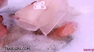 brunette muse sensual bath petite milf solo casting