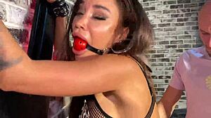 Monika Fox BDSM gangbang anal prolapse pissing cumface