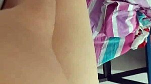 Young Amateur Latina Manhandles Neighbor's Huge Cock in Secret Home Stroke