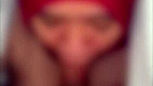 Big Cock Slams Tight Indonesian Hijab Pussy