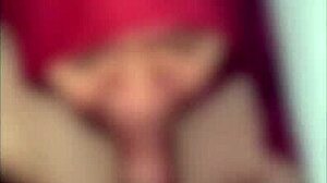 Big Cock Slams Tight Indonesian Hijab Pussy