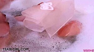 brunette muse sensual bath petite milf solo casting